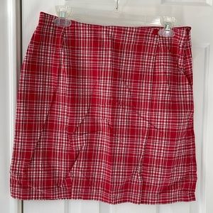 Norton studio petites plaid skirt